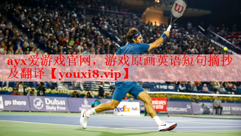 ayx爱游戏官网，游戏原画英语短句摘抄及翻译
